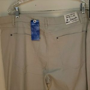 NWT☆ISLANDIA Men's Skinny Stretch Chinos